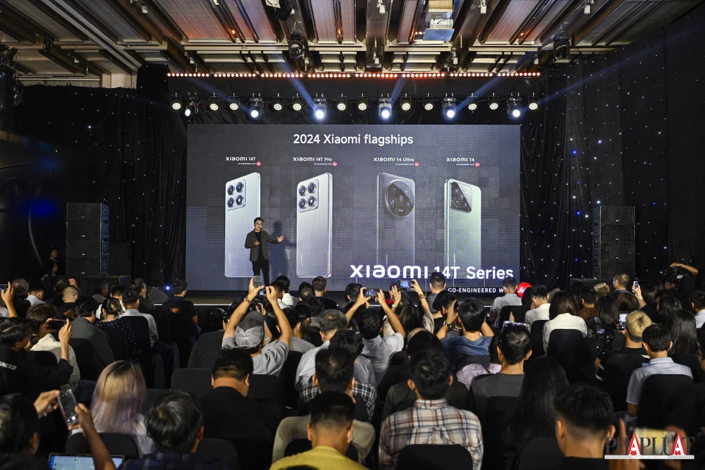 Xiaomi ra mắt Xiaomi 14T series tại thị trường Việt Nam. Ảnh: TIỂU MINH