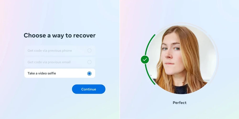 Meta cho phép sử dụng công nghệ nhận diện khuôn mặt để khôi phục tài khoản Facebook.