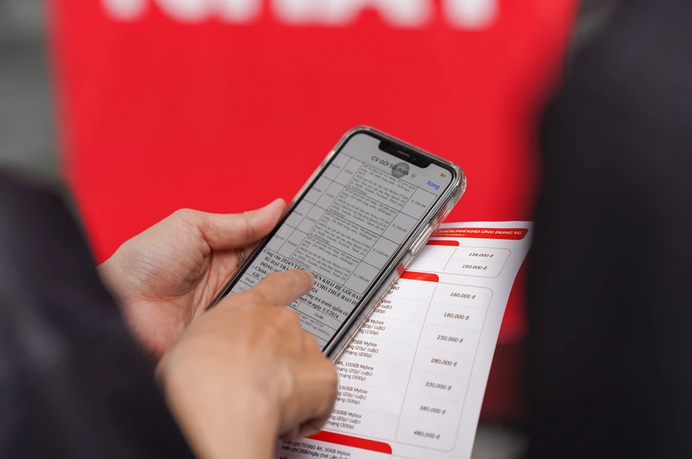 Cách đăng ký các gói cước 5G giá rẻ. Ảnh: MINH HOÀNG