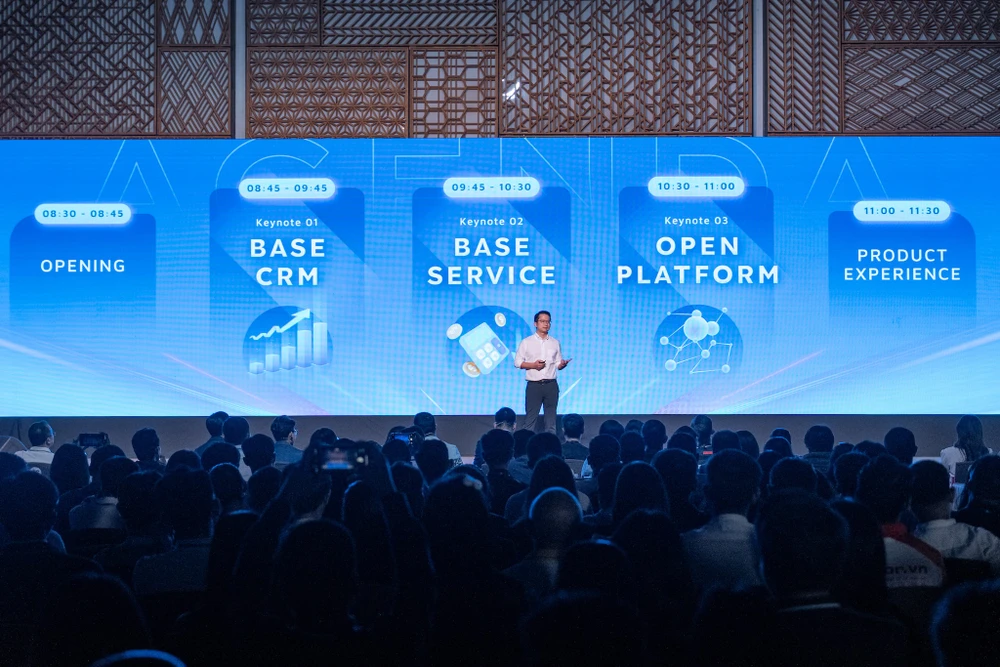 Ông Nguyễn Thượng Tường Minh, CEO Base chia sẻ về các giải pháp giúp doanh nghiệp chuyển đổi số.