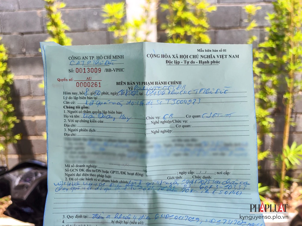 Thông báo phạt nguội vi phạm giao thông sẽ được gửi qua ứng dụng VNeTraffic khi đáp ứng đủ yêu cầu về hạ tầng và kỹ thuật. Ảnh: TIỂU MINH