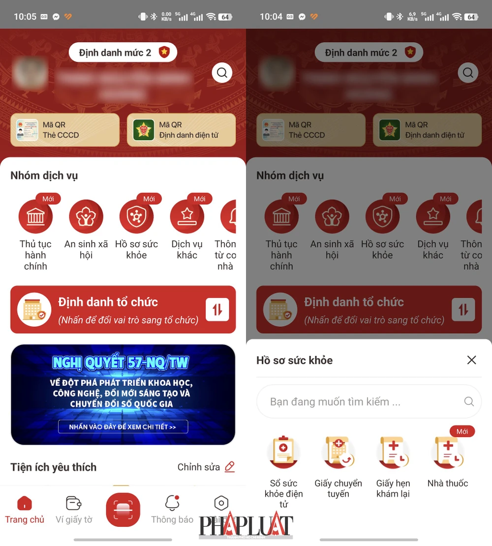 Mua thuốc online trên ứng dụng VNeID. Ảnh: MINH HOÀNG