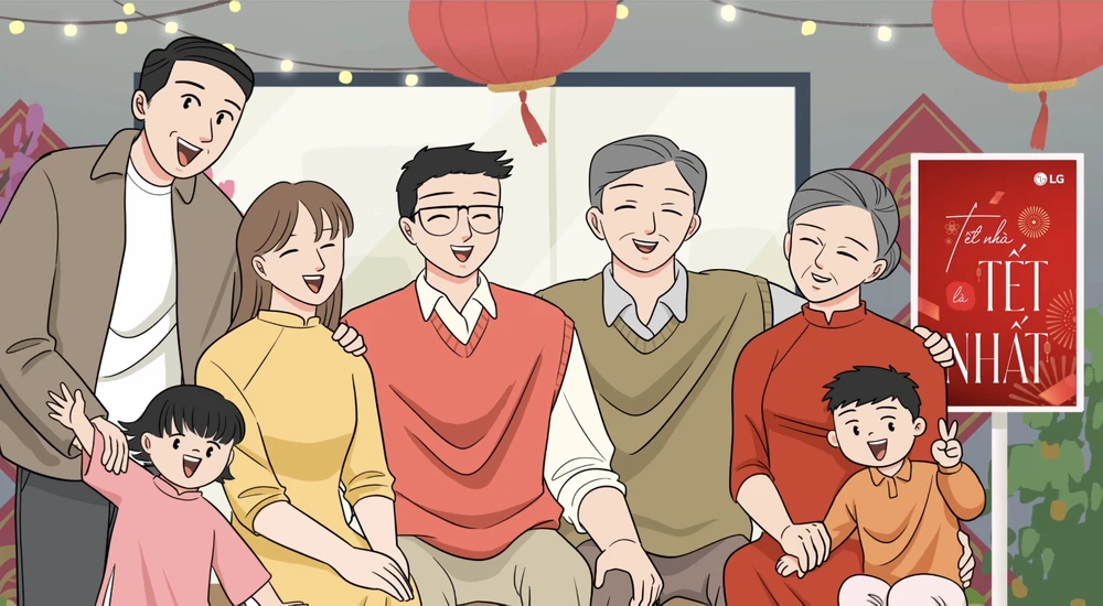 Tin công nghệ 6-1: LG tôn vinh những giá trị gia đình.