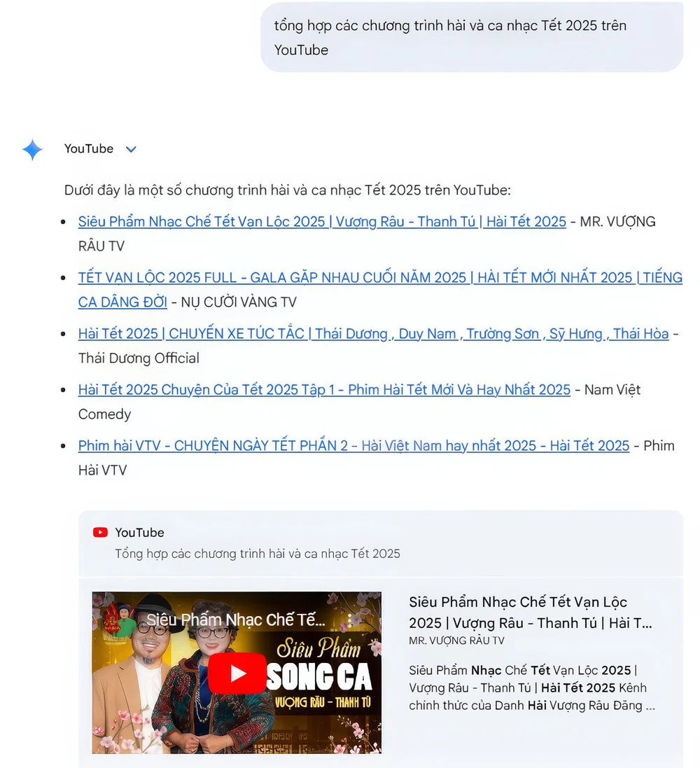 Chỉ với một câu lệnh trên Gemini, buổi tụ họp Tết năm nay chắc chắn sẽ thêm rộn ràng và nhiều niềm vui.