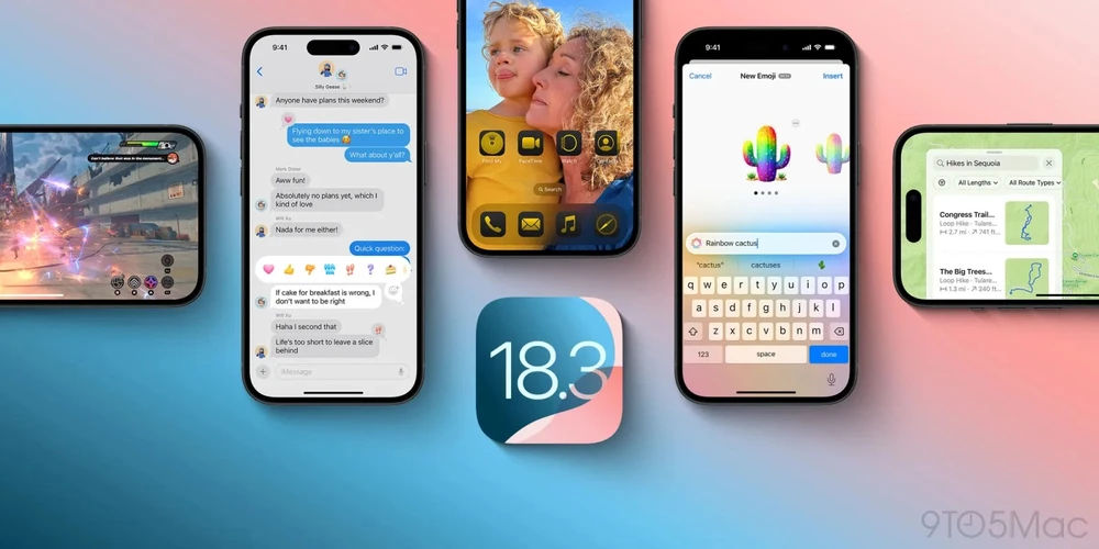 Người dùng iPhone nên cập nhật iOS 18.3 ngay lập tức. Ảnh: 9to5mac
