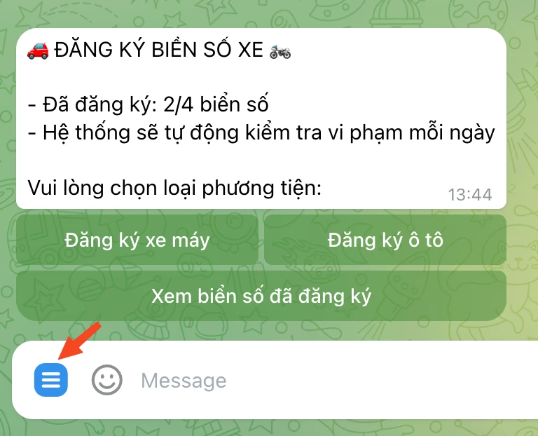 Đăng ký biển số xe để nhận thông báo phạt nguội (nếu có) tự động. Ảnh: MINH HOÀNG