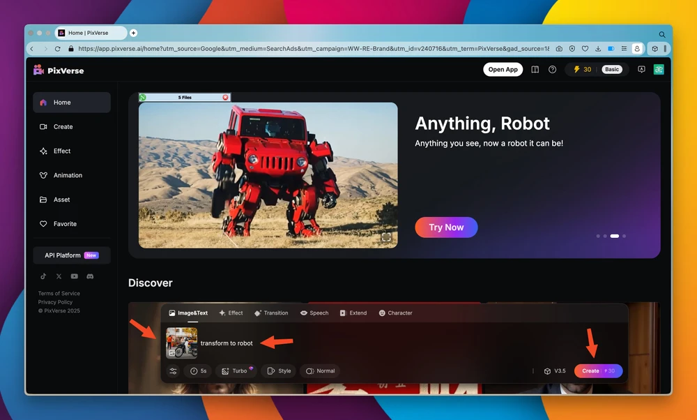 Cách biến hình xe máy thành robot. Ảnh: MINH HOÀNG