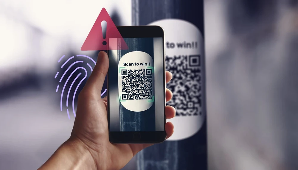 Người dùng nên cảnh giác các chiêu lừa đảo bằng mã QR. Ảnh: SoSafe