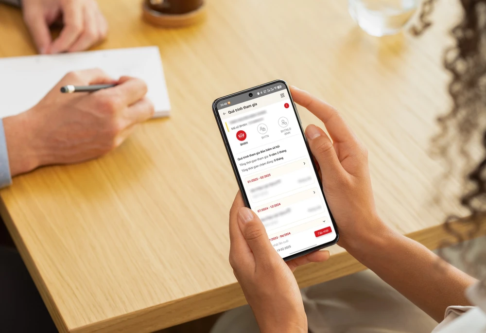Cách tích hợp thông tin BHXH vào ứng dụng VNeID. Ảnh: MINH HOÀNG/Canva