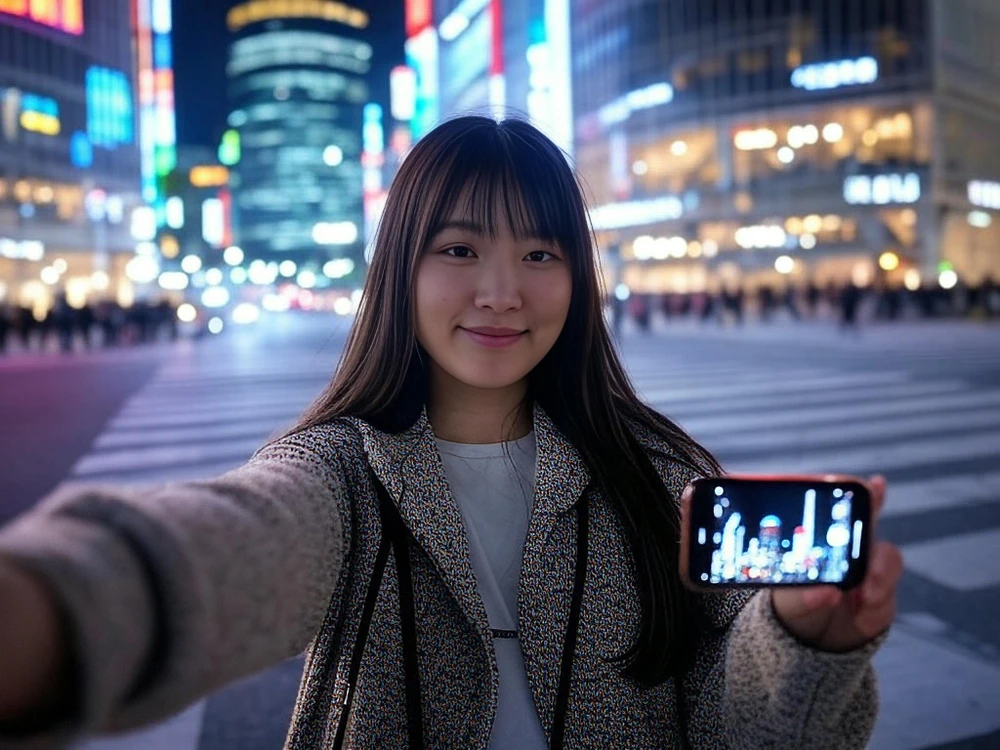 Giới trẻ thích đi du lịch theo xu hướng trên mạng xã hội. Ảnh: AI