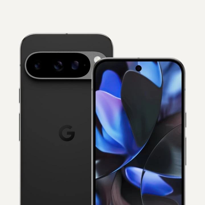 Pixel 9 Pro nổi bật với camera AI và thời lượng pin. Ảnh: Google