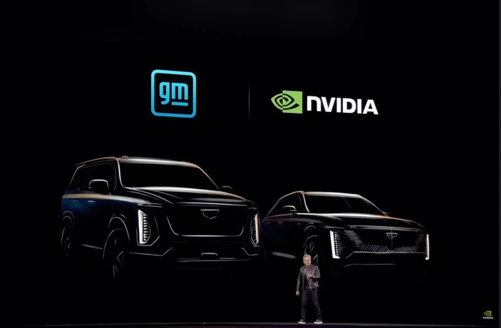 Tin công nghệ 19-3: General Motors hợp tác với NVIDIA để đưa AI vào ô tô. Ảnh: NVIDIA