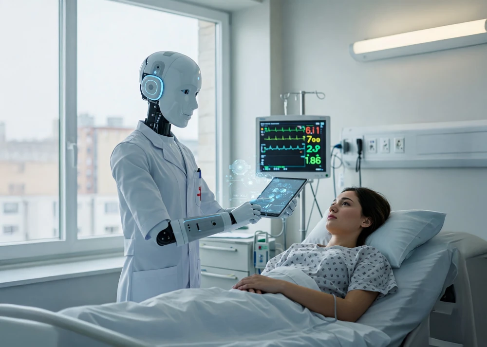 AI mới giúp phát hiện ung thư chính xác đến 99%. Ảnh: AI