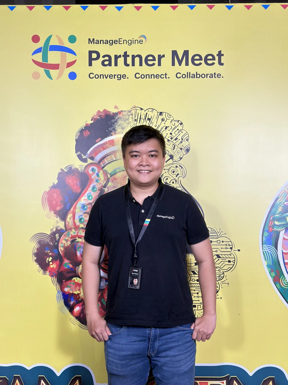 Ông Phạm Huân - Giám đốc kỹ thuật khu vực Việt Nam của ManageEngine chia sẻ về tầm quan trọng của việc sao lưu dữ liệu thường xuyên. Ảnh: NVCC