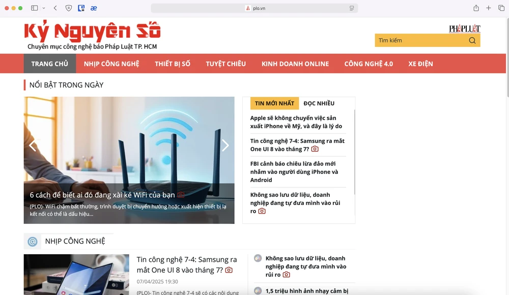Safari là trình duyệt tốt nhất cho người dùng iOS và macOS. Ảnh: TIỂU MINH