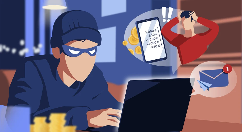 Hàng triệu người dùng đã trở thành mục tiêu của tin nhắn lừa đảo. Ảnh minh họa