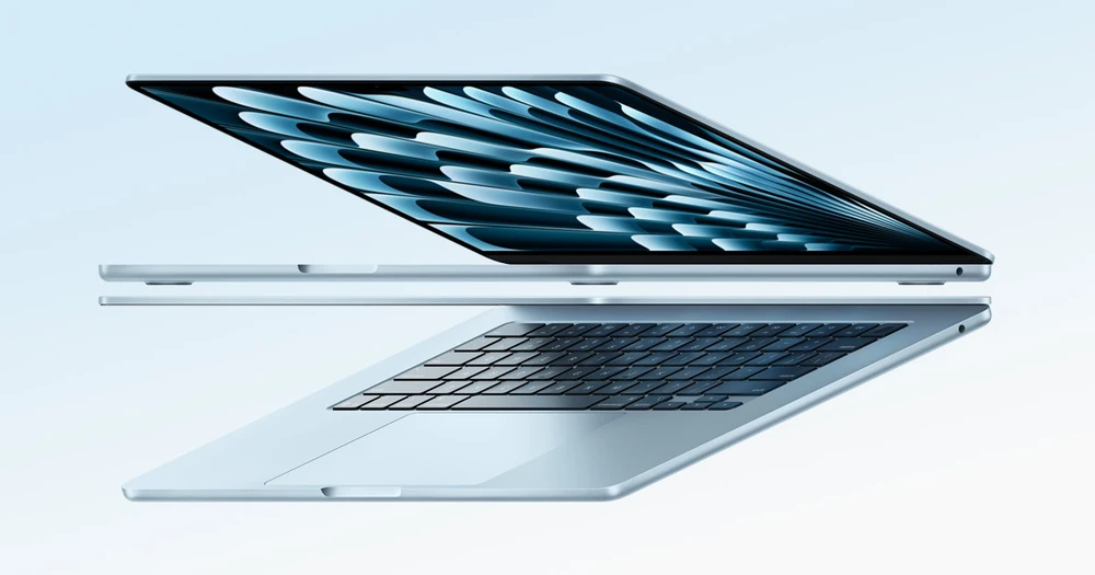 MacBook Air M4 mạnh hơn đáng kể so với các phiên bản trước đó. Ảnh: Apple