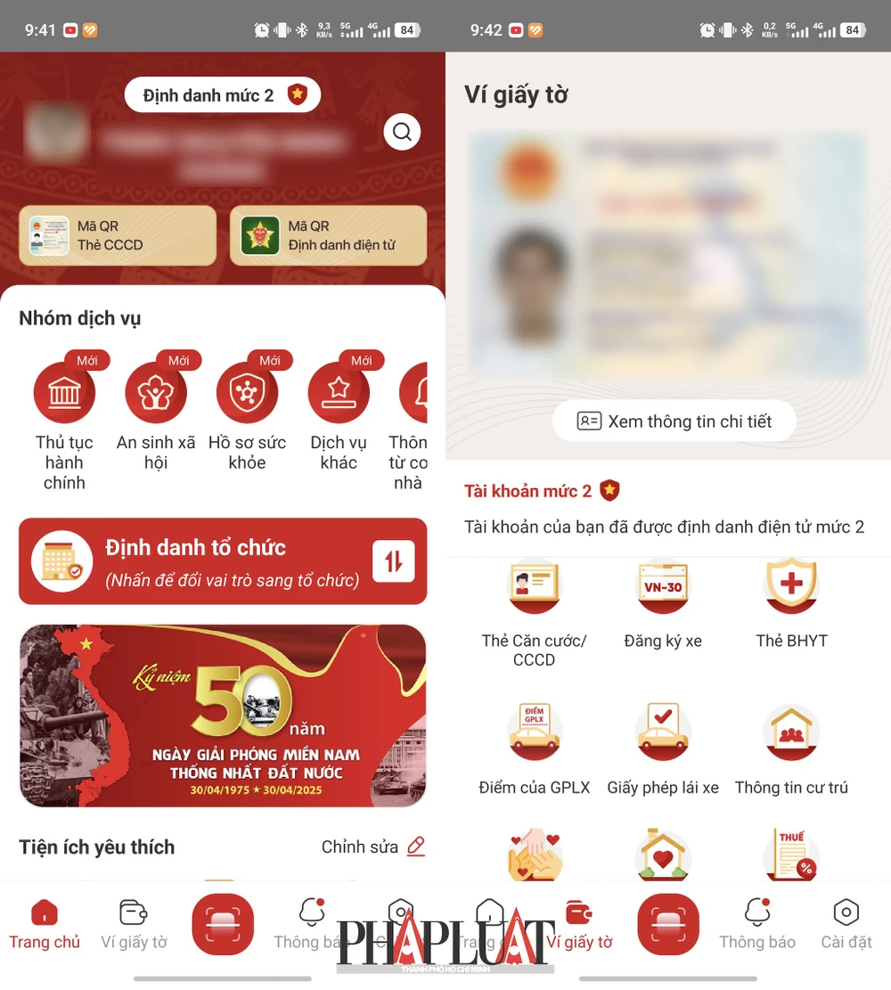 Thí điểm mua bán xe bằng ứng dụng VNeID. Ảnh: MINH HOÀNG