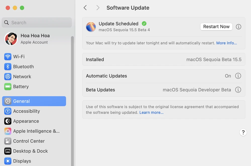 Tin công nghệ 29-4: iOS 18.5 Beta 4 và iPadOS 18.5 Beta 4 hiện đã có sẵn.