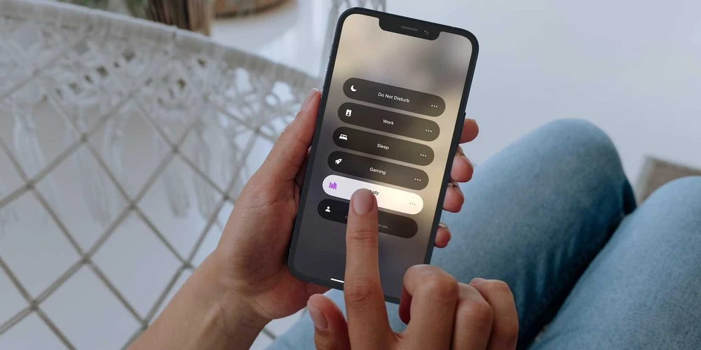 Lựa chọn chế độ hỗ trợ làm việc tập trung hơn.