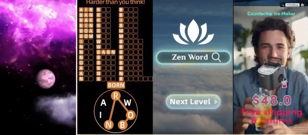 Các ứng dụng Android độc hại hiển thị quảng cáo giả mạo. Ảnh: IAS Threat Labs
