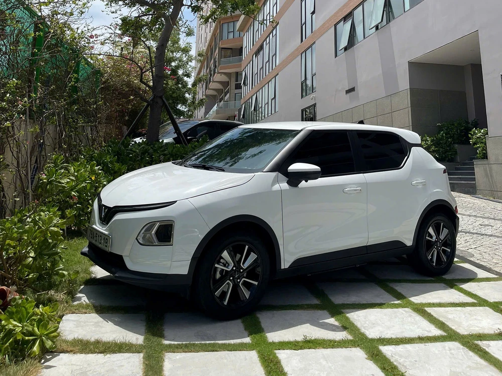 Đánh giá chi phí sử dụng VF 5 cực kỳ tiết kiệm, anh Tuấn tận dụng chiếc xe mọi lúc có thể.