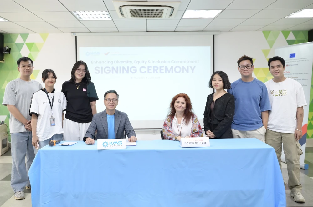 Tin công nghệ 7-6: KMS Technology cam kết thúc đẩy môi trường làm việc đa dạng và hòa nhập.
