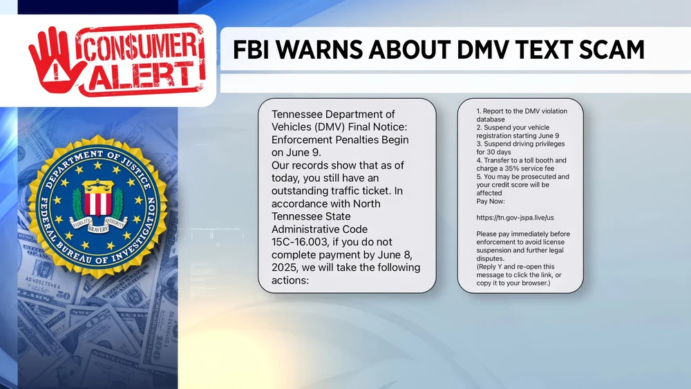 FBI khuyến cáo người dùng iPhone và Android nên xóa ngay lập tức các tin nhắn đáng ngờ. Ảnh: FBI