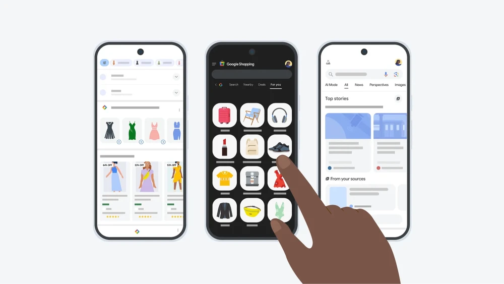 Tin công nghệ 27-6: Google ra mắt ứng dụng thử quần áo online bằng AI. Ảnh: Google