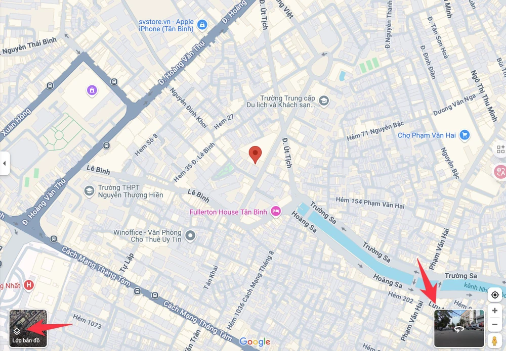 Quay ngược thời gian bằng Google Street View. Ảnh: TIỂU MINH