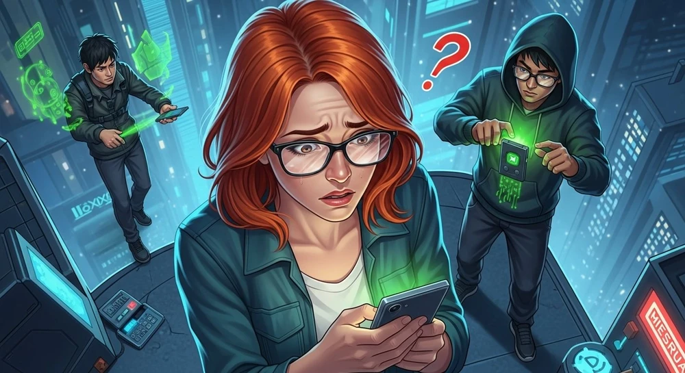 <i>Hình thức tấn công hoán đổi SIM gây ra nhiều thiệt hại không thể đong đếm. Ảnh: AI</i>