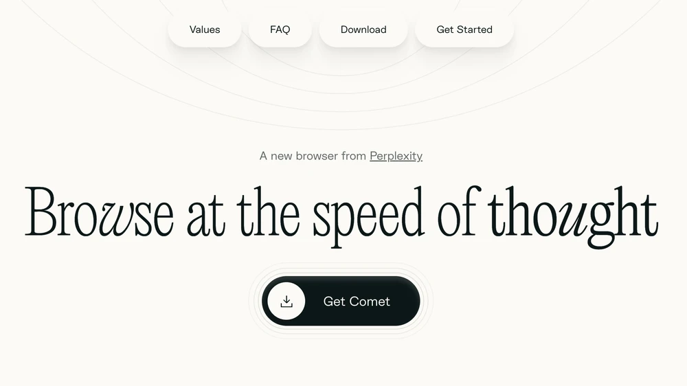 Perplexity ra mắt trình duyệt AI Comet. Ảnh: TIỂU MINH