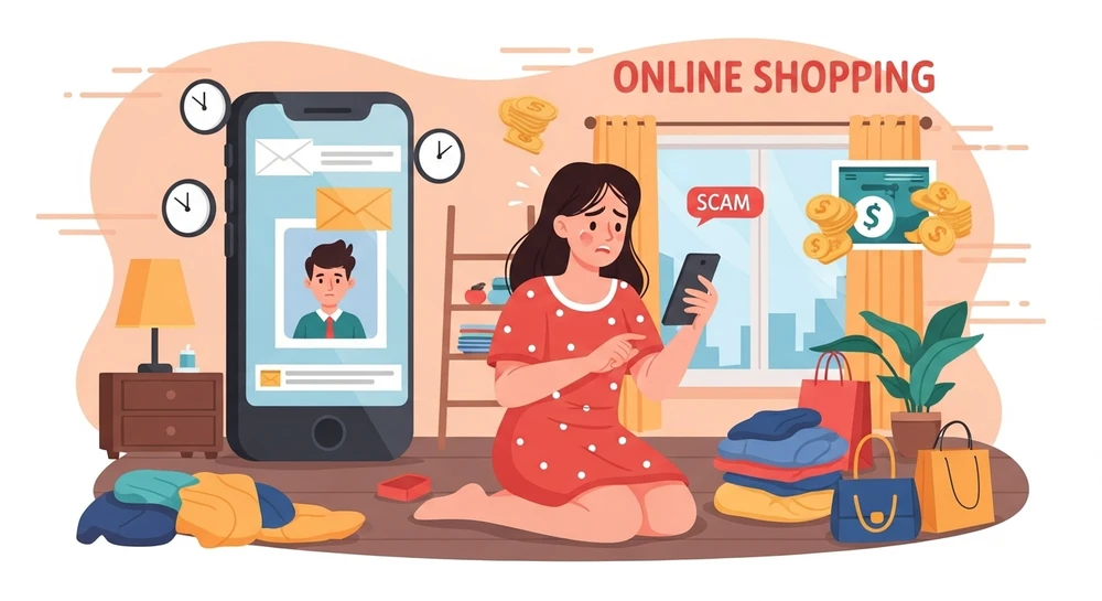 Hãy là người tiêu dùng thông minh khi mua sắm online trên các nền tảng thương mại điện tử. Ảnh: AI