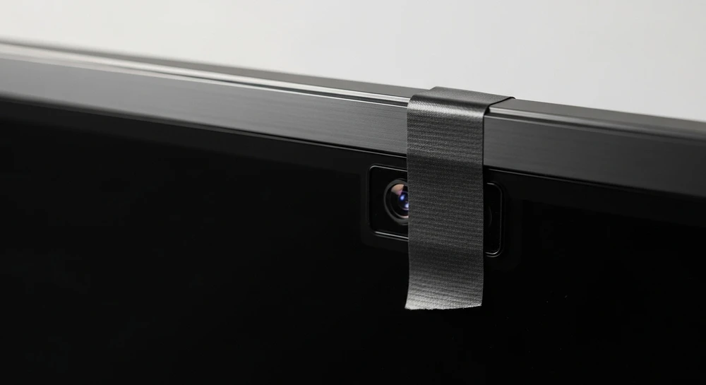 Che camera trên TV thông minh nếu bạn không sử dụng. Ảnh: AI