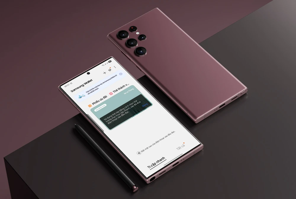 Thêm các thẻ thường dùng vào điện thoại Samsung. Ảnh: MINH HOÀNG