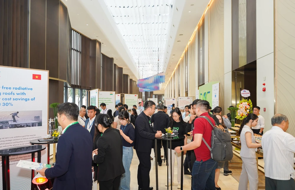 Net Zero Challenge thu hút nhiều đơn vị tham gia. Ảnh: TIỂU MINH