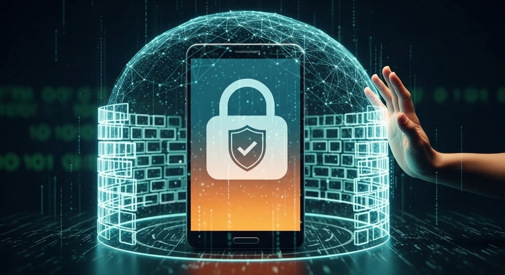 Kích hoạt các tính năng chống trộm trên điện thoại Samsung để an toàn hơn. Ảnh minh họa: AI