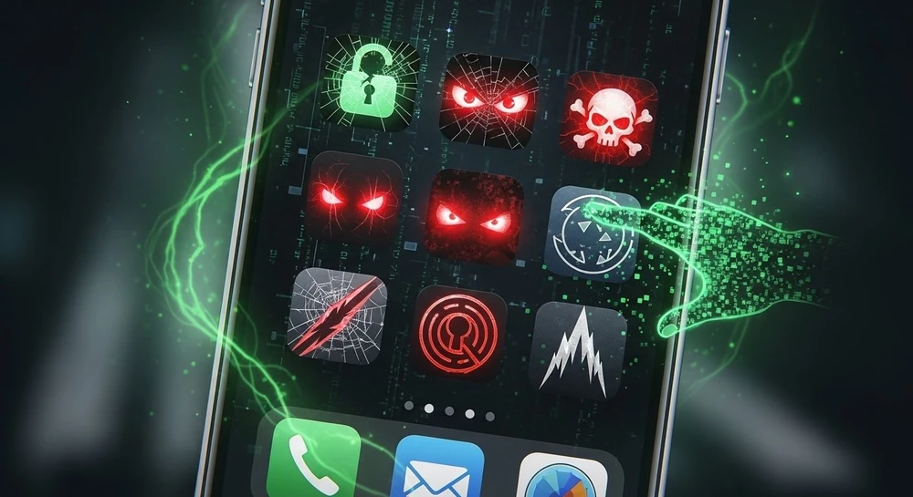 Người dùng không nên cài đặt ứng dụng bên ngoài Google Play để tránh bị hack điện thoại. Ảnh: AI