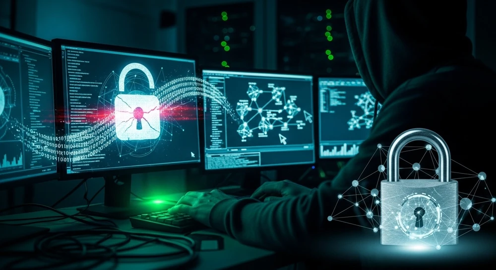 Phương pháp hack mật khẩu khai thác thói quen sử dụng điện thoại. Ảnh minh họa: AI