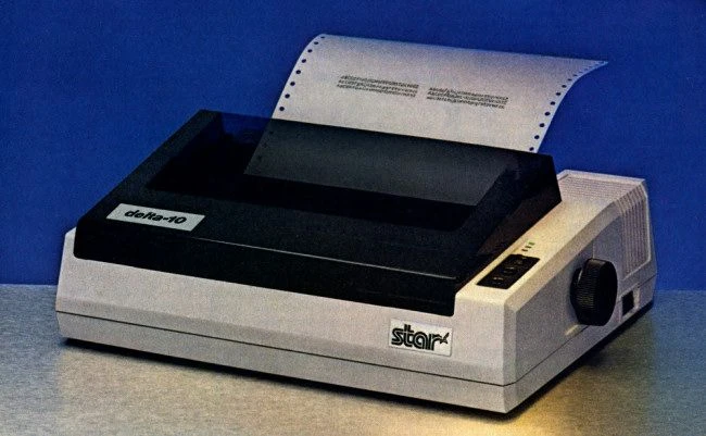 Nhiều công nghệ cũ như máy in kim vẫn được sử dụng đến hiện nay. Ảnh: How To Geek