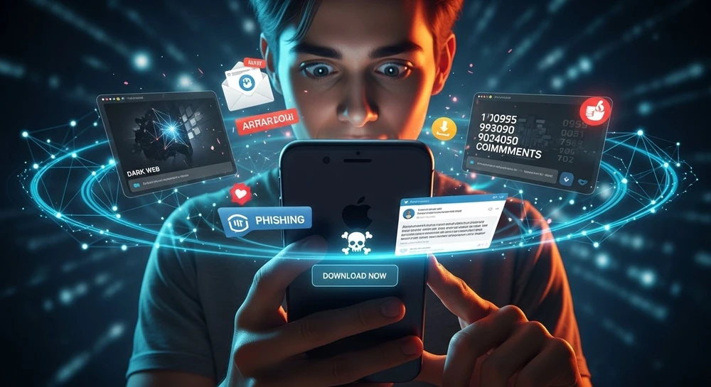 Người dùng iPhone thường ít quan tâm đến bảo mật hơn so với người dùng Android. Ảnh minh họa: AI