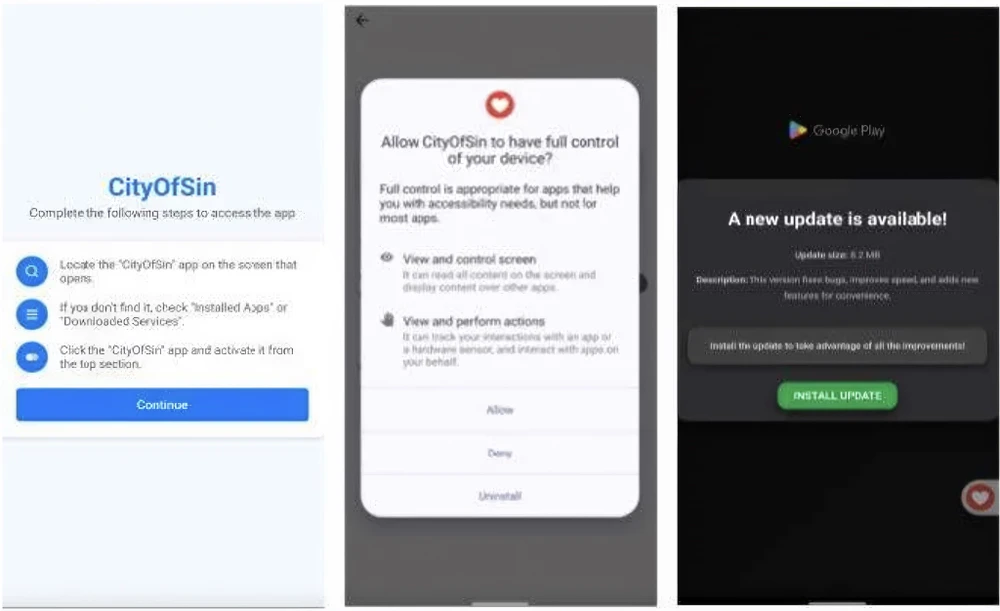 Một ứng dụng yêu cầu toàn quyền kiểm soát (full control) trên điện thoại. Ảnh: Zimperium