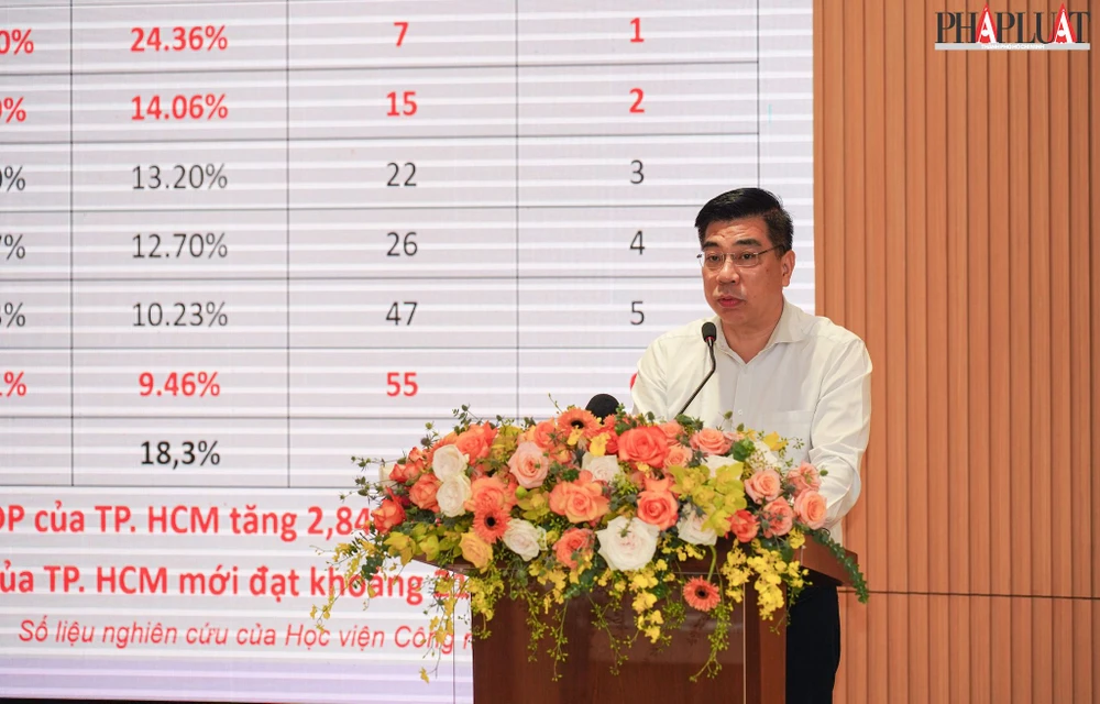 PGS.TS Trần Minh Tuấn, Vụ trưởng Vụ Kinh tế số - xã hội, Bộ Khoa học và Công nghệ. Ảnh: TIỂU MINH