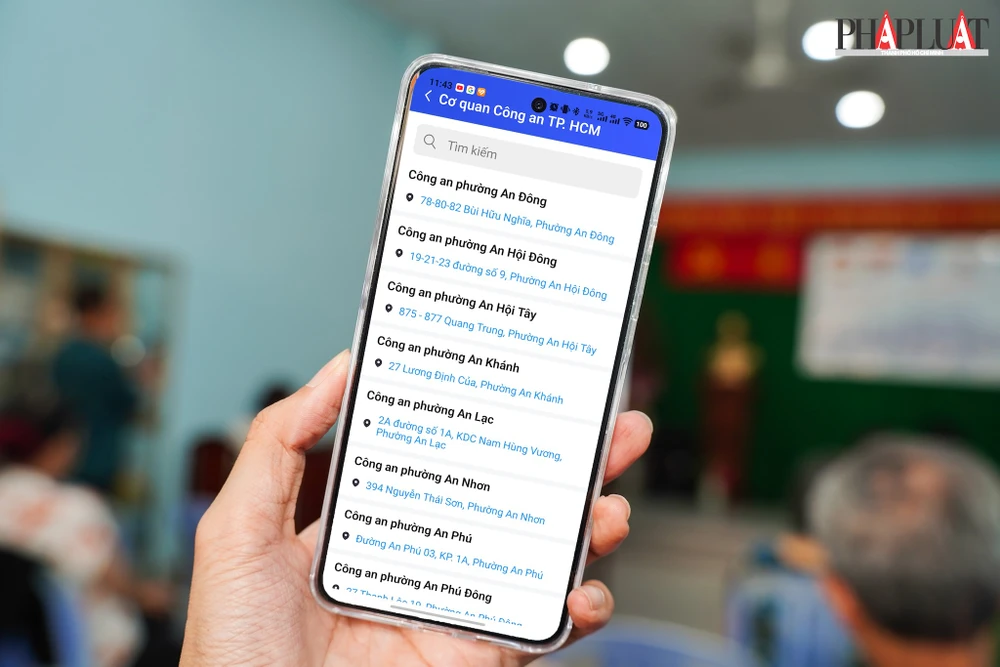 Cập nhật địa chỉ Công an phường xã mới sẽ giúp bạn làm thủ tục hành chính thuận tiện hơn. Ảnh: MINH HOÀNG