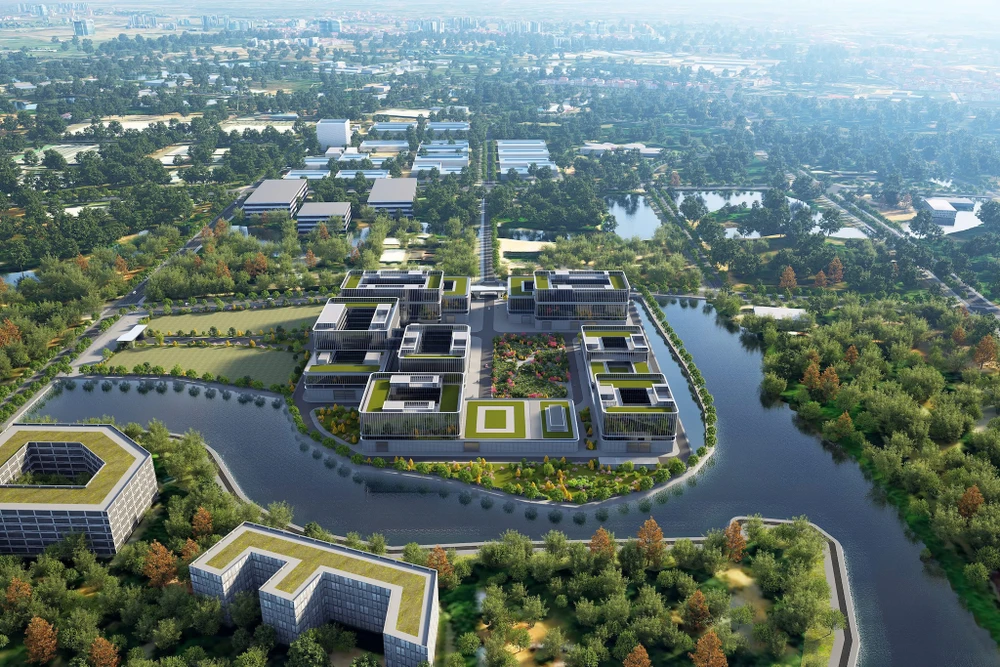 Tin công nghệ 20-8: Phối cảnh Trung tâm Nghiên cứu & Phát triển (R&D) tại Hòa Lạc.