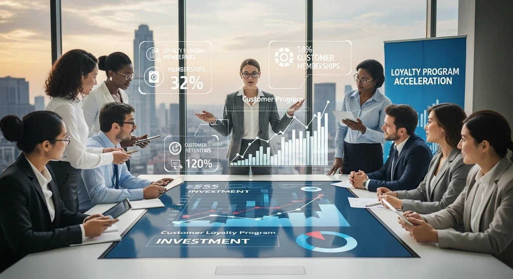 Việc hợp tác giữa các doanh nghiệp sẽ giúp xây dựng hệ thống khách hàng thân thiết đa nền tảng tốt hơn. Ảnh: AI