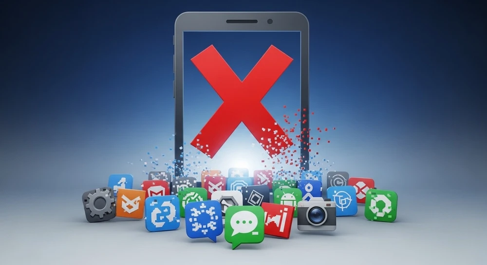 Người dùng nên kiểm tra lại quyền hạn của các ứng dụng, và gỡ bỏ những phần mềm không cần thiết. Ảnh: AI