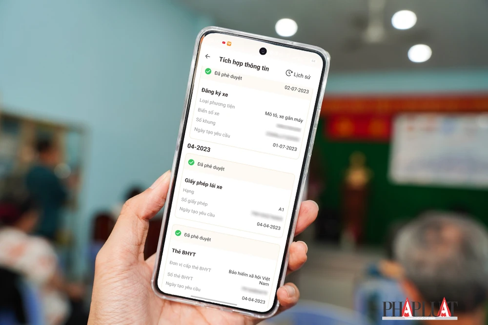 Người dùng nên tích hợp sớm các loại giấy tờ vào VNeID để tránh mất quyền lợi sau này. Ảnh: MINH HOÀNG