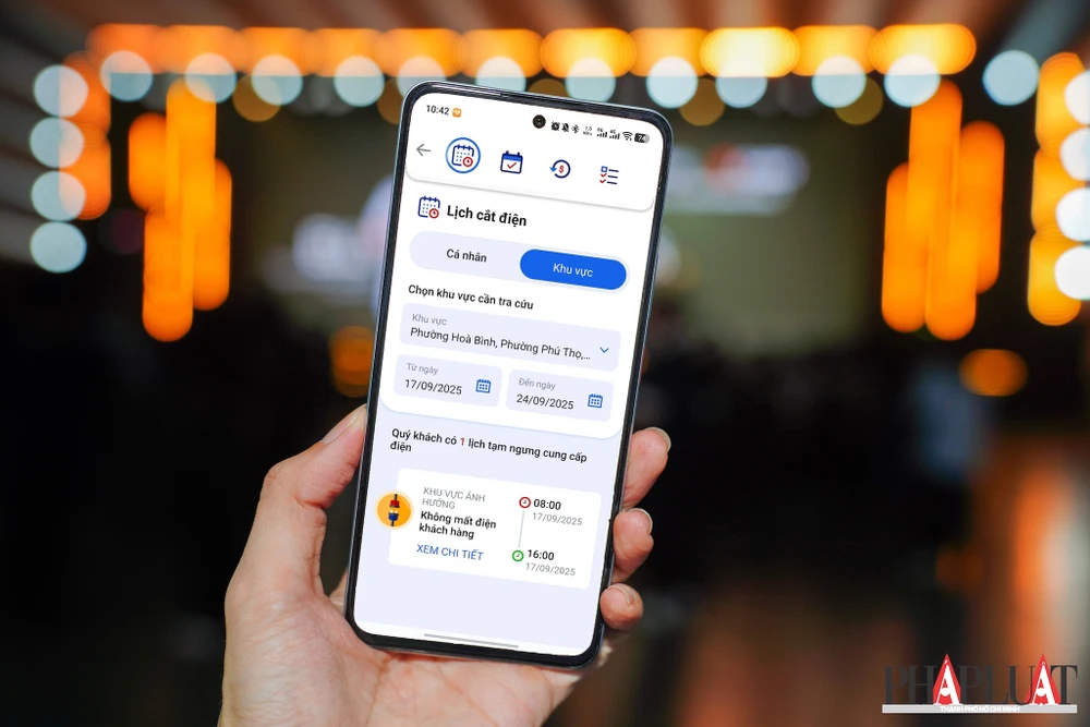 Người dùng nên thường xuyên kiểm tra lịch cắt điện để chủ động hơn trong công việc. Ảnh: MINH HOÀNG