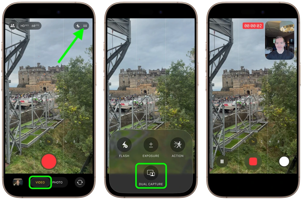 Tin công nghệ 22-9: Cách quay video bằng 2 camera cùng lúc trên iPhone 17. Ảnh: Macrumors